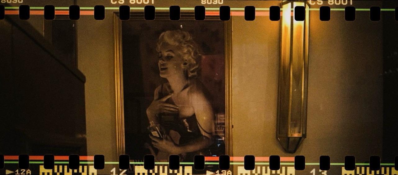 Karte mit Bild von Marilyn Monroe